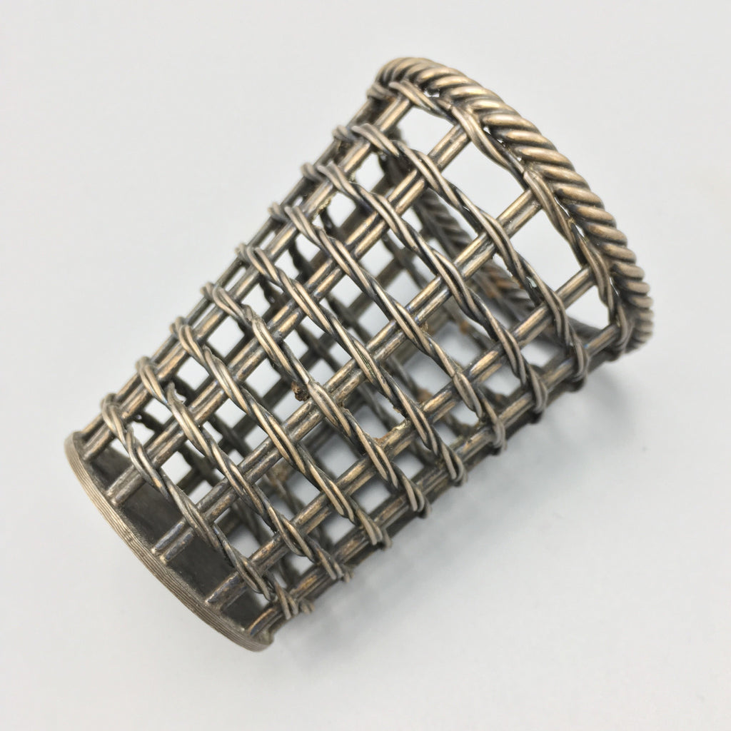 皿・プレート JANNA THOMAS STERLING SILVER PLATE Tiffany & Co Janna Thomas Sterling Silver Potted Flower