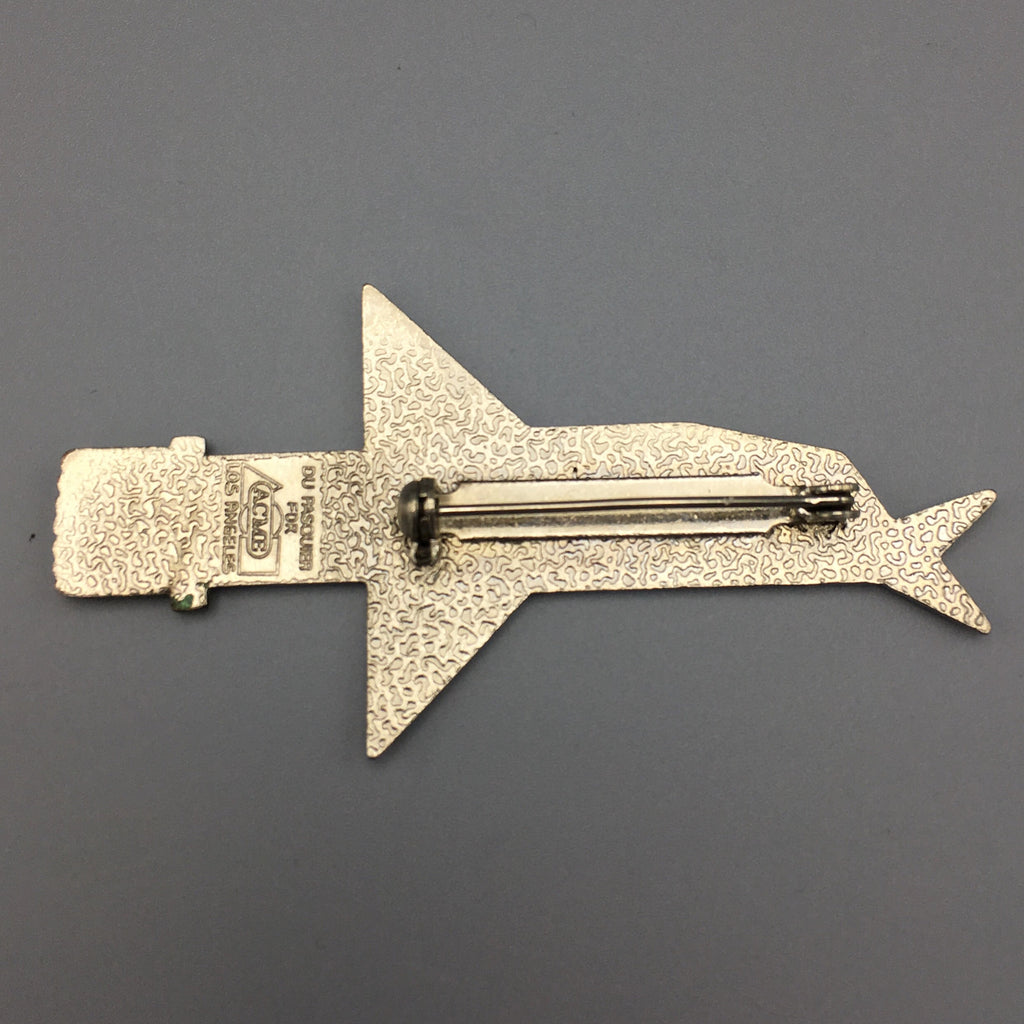 Nathalie du Pasquier Cloisonne Enamel Brooch 'Istar' for ACME