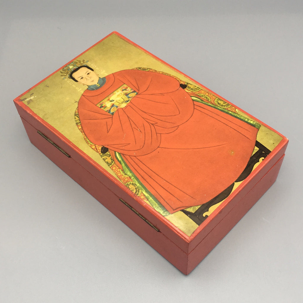 Mottahedeh Wood Box Empress Xiaoyichun Imperial Chinese Ming