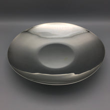 Swid Powell Richard Meier Large Silver Plate Bowl on Cruciform Base