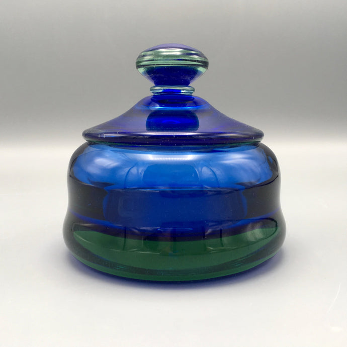 Flavio Poli for Seguso c. 1950 Sommerso Murano Glass Box