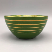 Gio Ponti / Gariboldi Richard Ginori Art Deco Green Glazed Bowl