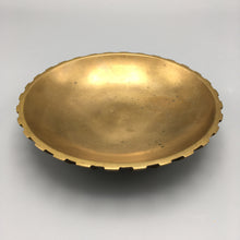 Tinos Denmark Art Deco Ribbed & Footed Bronze Coupe Bowl