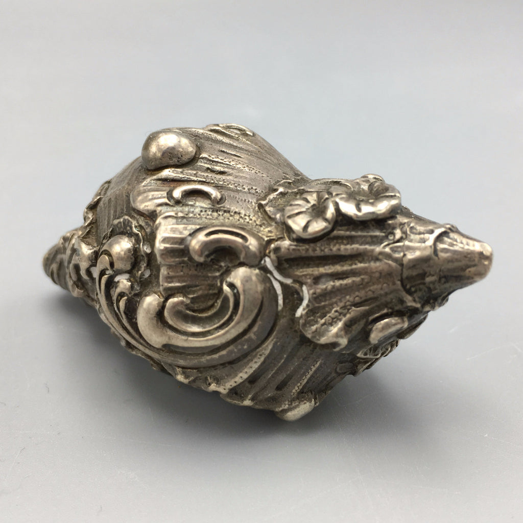 John George Smith Sterling Silver Edwardian Rococo Shell Box – WHISTLE