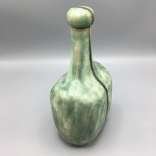 Guido Gambone Green Bottle with Stopper