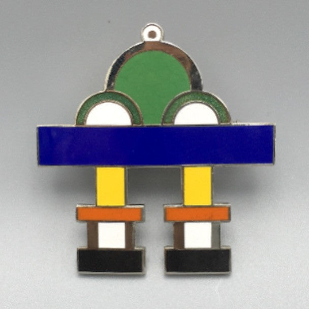 Ettore Sottsass for Acme Enamel Brooch