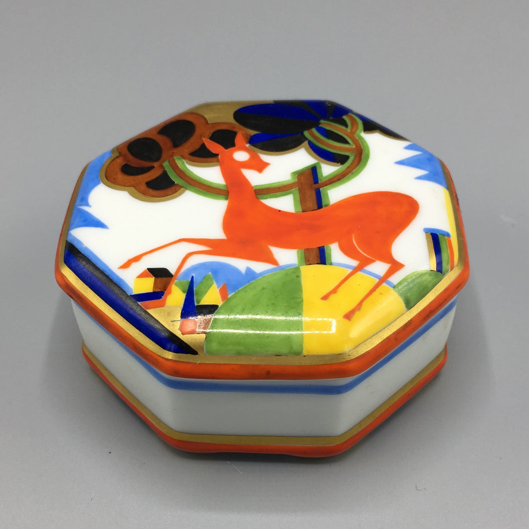 Hans Küster for Rosenthal Porcelain Art Deco Box