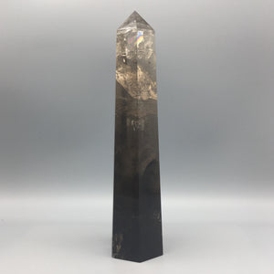 Large Natural Smoky Quartz Crystal Obelisk