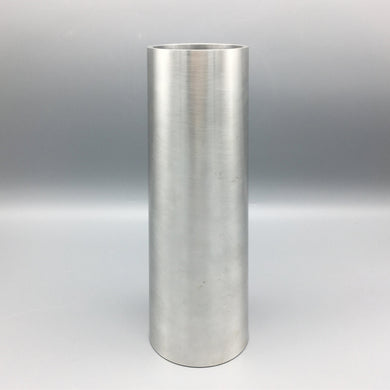 Large Michael Verheyden Brushed Aluminum and Walnut Prototype Filtre Vase