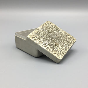 René Lalique Cheramy Embossed Tin Box
